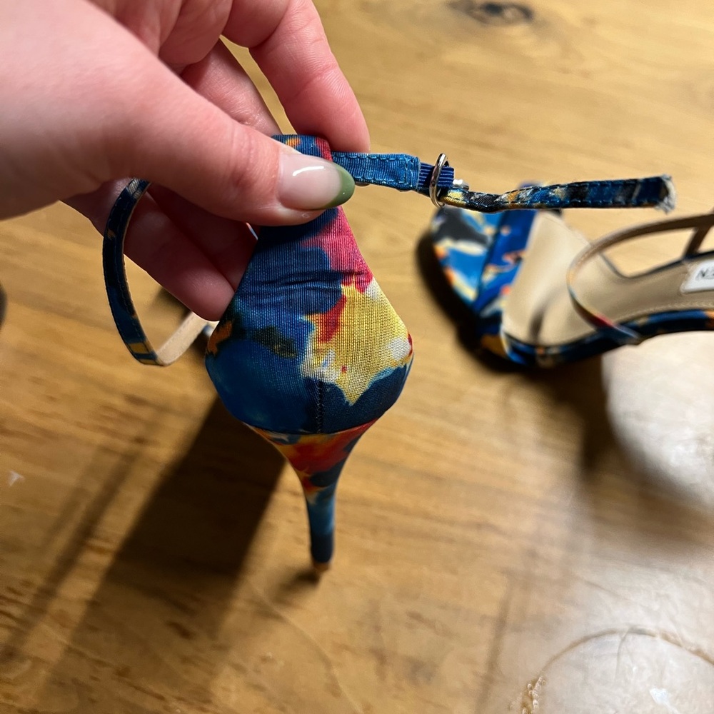 Steve Madden Women's Colorful Strappy Heels - Picture 6 of 6